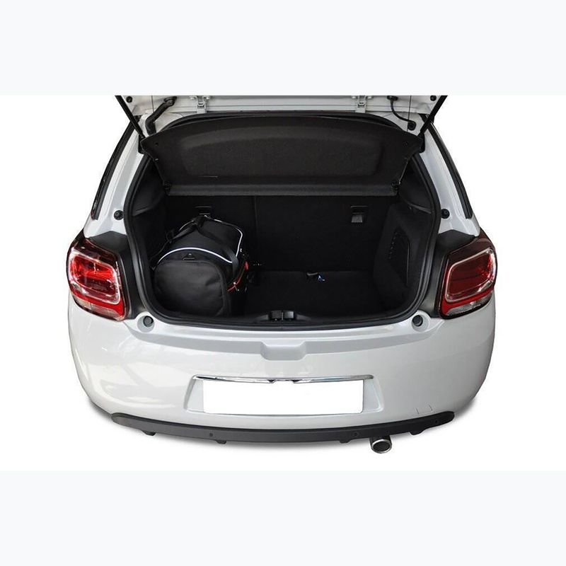 Bagažinės krepšių komplektas KJUST Citroen Ds3 Hatchback 2009-2016 3 vnt black 15