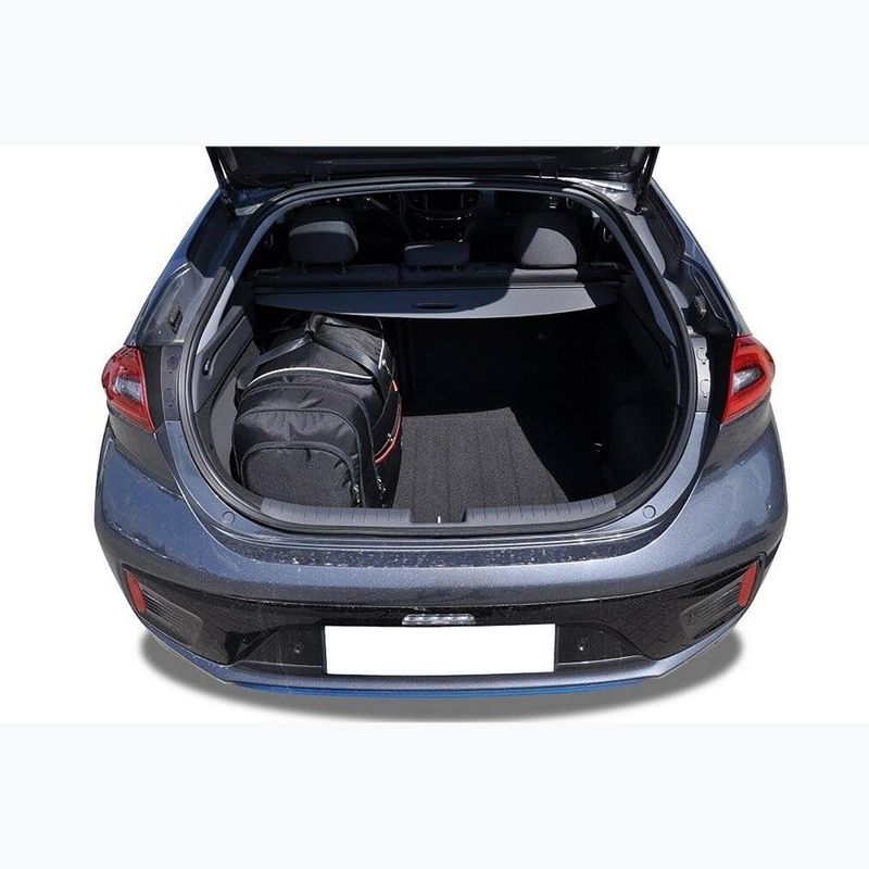 Bagažinės krepšių komplektas KJUST Hyundai Ioniq Electric 2016-2019 4 vnt black 18