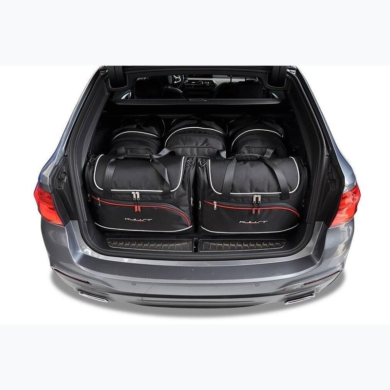 Bagažinės krepšių komplektas KJUST BMW 5 Touring 2017-2023 5 vnt black 12