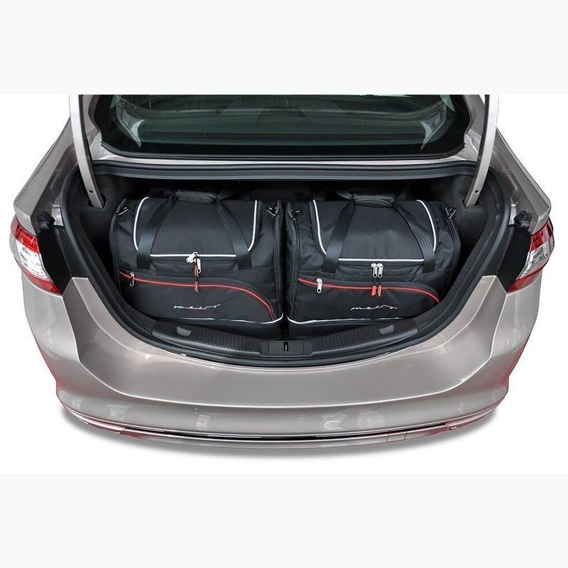 Bagažinės krepšių komplektas KJUST Ford Mondeo Limousine 2014-2021 5 vnt black 15