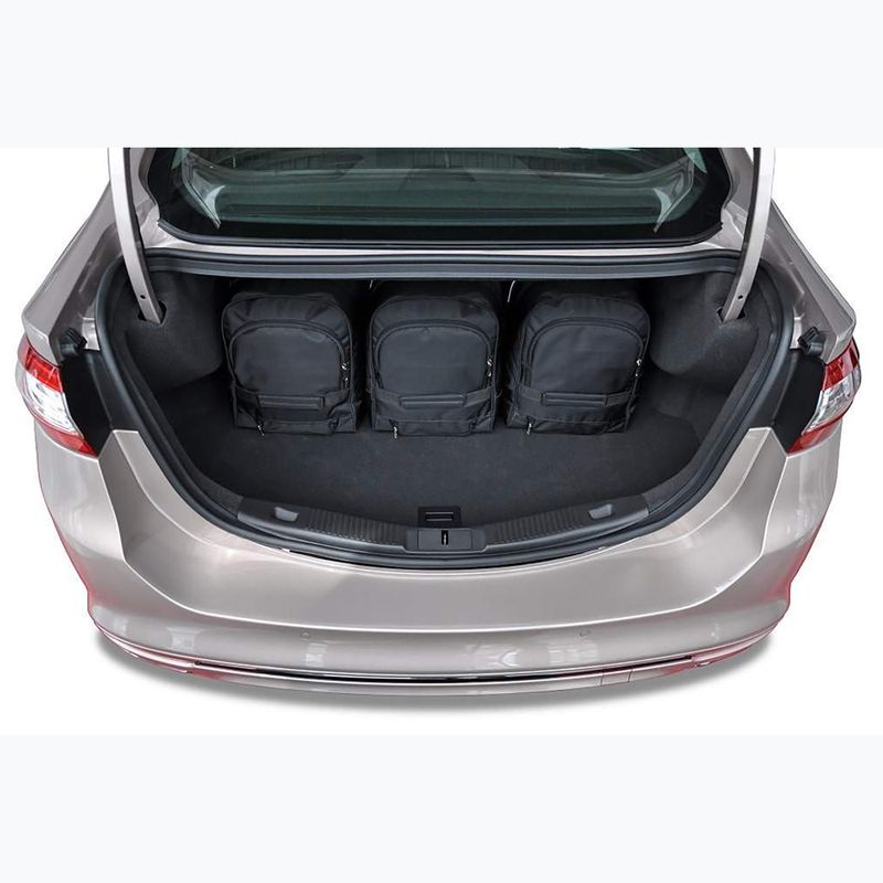Bagažinės krepšių komplektas KJUST Ford Mondeo Limousine 2014-2021 5 vnt black 17