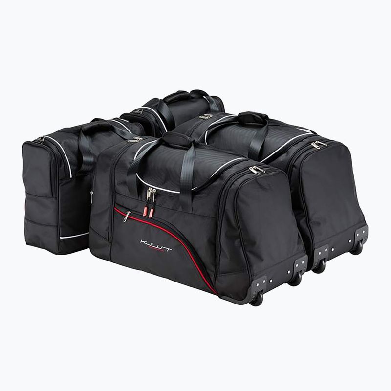 KJUST BMW 5 Limousine bagažinės krepšio komplektas 2016-2023 4 vnt., juodas 2