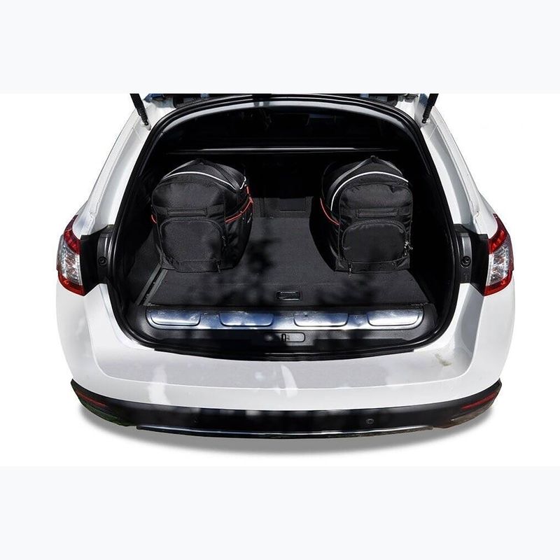 Bagažinės krepšių rinkinys KJUST Peugeot 508 Rhx 2012-2014 5 vnt. Juodas 15