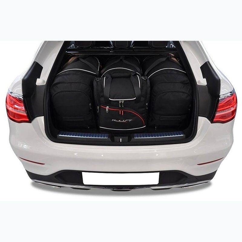 Bagažinės krepšių komplektas KJUST Mercedes-Benz Glc Coupe 2016-2022 4 vnt. black 14