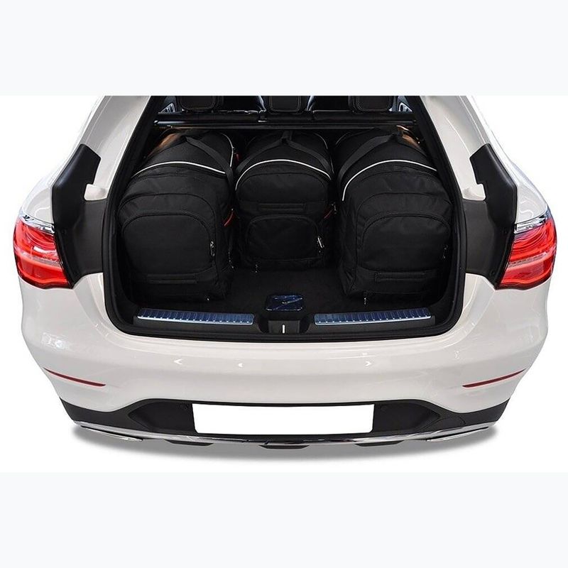 Bagažinės krepšių komplektas KJUST Mercedes-Benz Glc Coupe 2016-2022 4 vnt. black 15