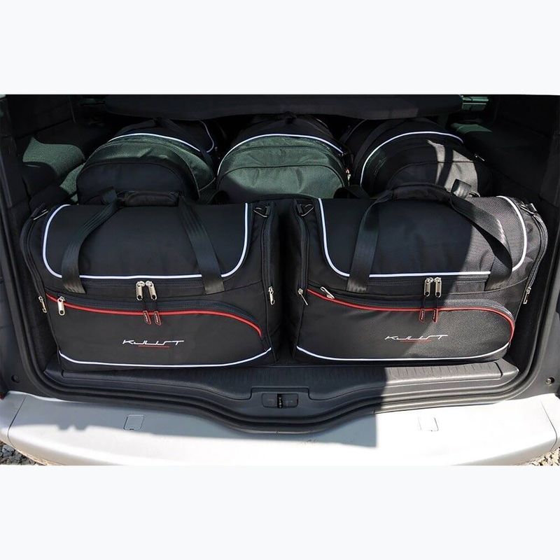 Bagažinės krepšių rinkinys KJUST Renault Espace 2002-2014 5 vnt. Juodas 10