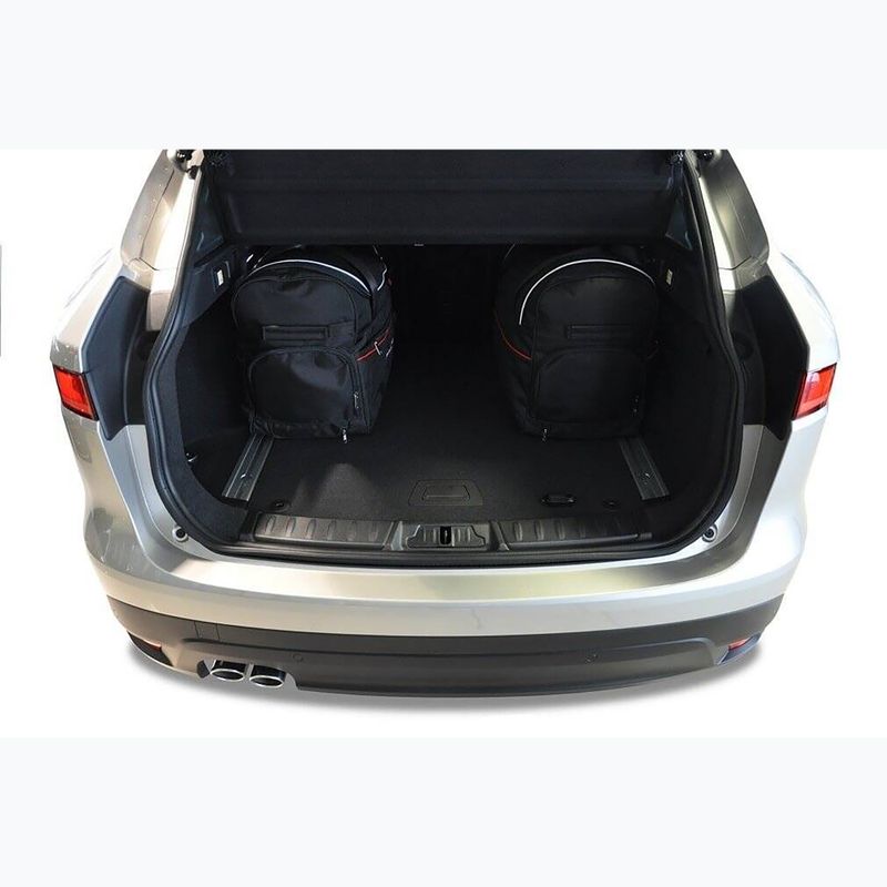 Bagažinės krepšių komplektas KJUST Jaguar F-Pace 2015+ 5 vnt black 19