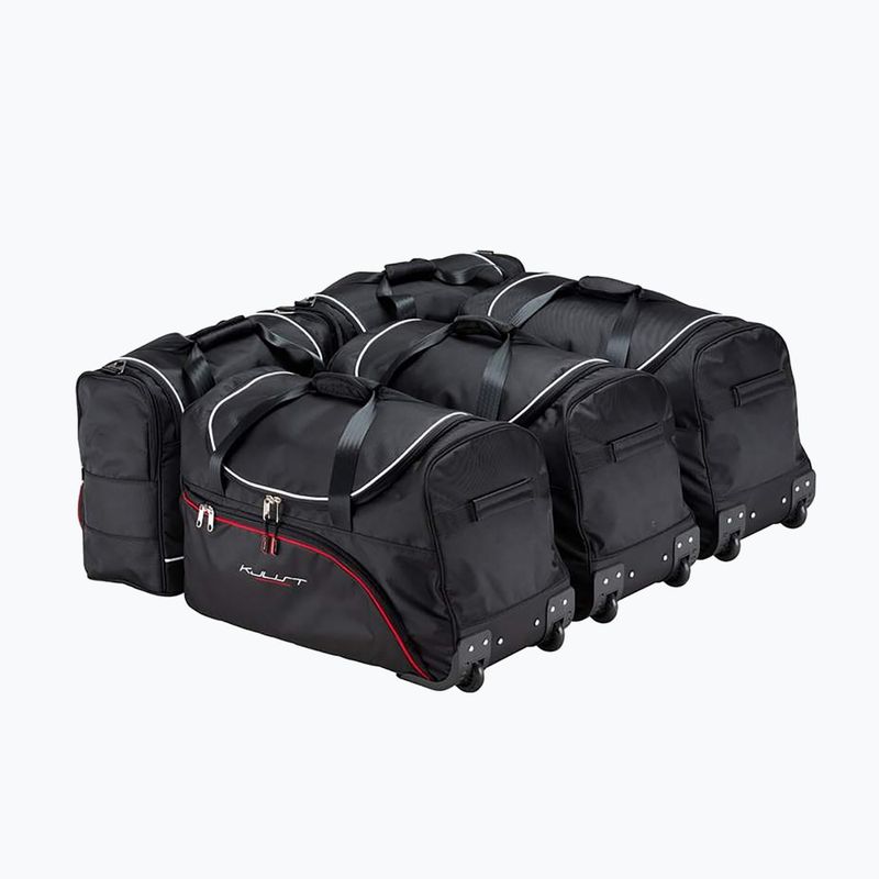 Bagažinės krepšių komplektas KJUST Jaguar F-Pace 2015+ 5 vnt black 2