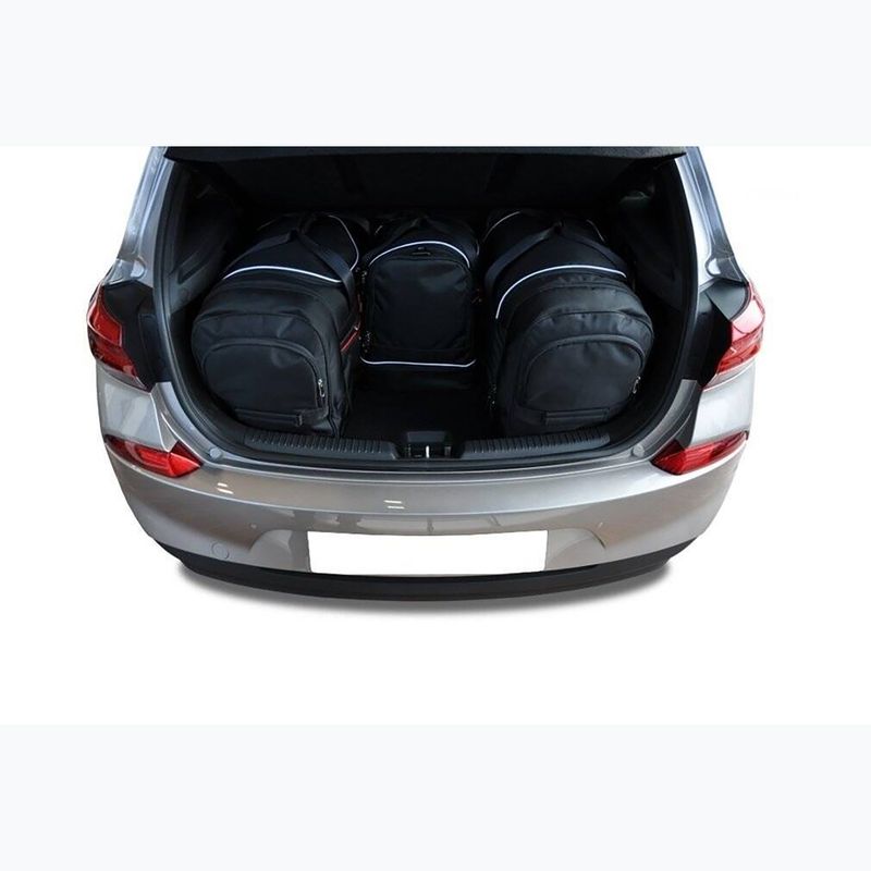 Bagažinės krepšių komplektas KJUST Hyundai I30 Hatchback 2017+ 4 vnt black 19