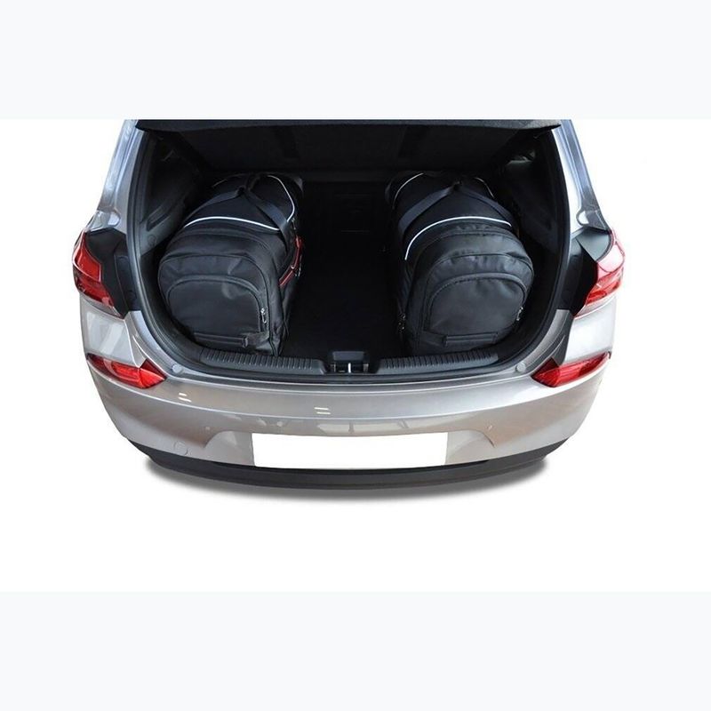 Bagažinės krepšių komplektas KJUST Hyundai I30 Hatchback 2017+ 4 vnt black 20