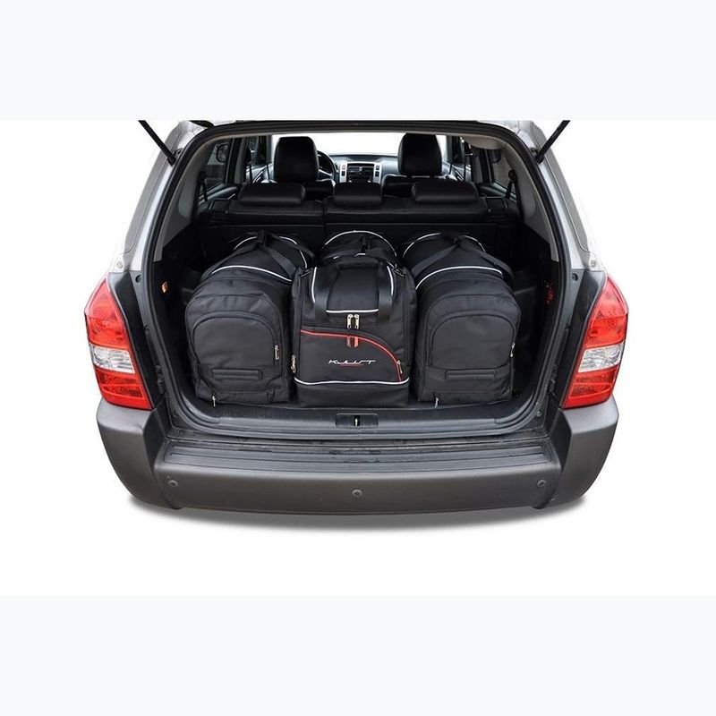 Bagažinės krepšių komplektas KJUST Hyundai Tucson 2004-2010 4 vnt black 15