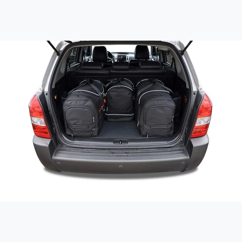 Bagažinės krepšių komplektas KJUST Hyundai Tucson 2004-2010 4 vnt black 16