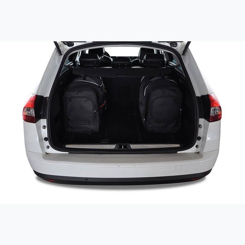 Bagažinės krepšių komplektas KJUST Citroen C5 Tourer 2008-2017 5 vnt black 16