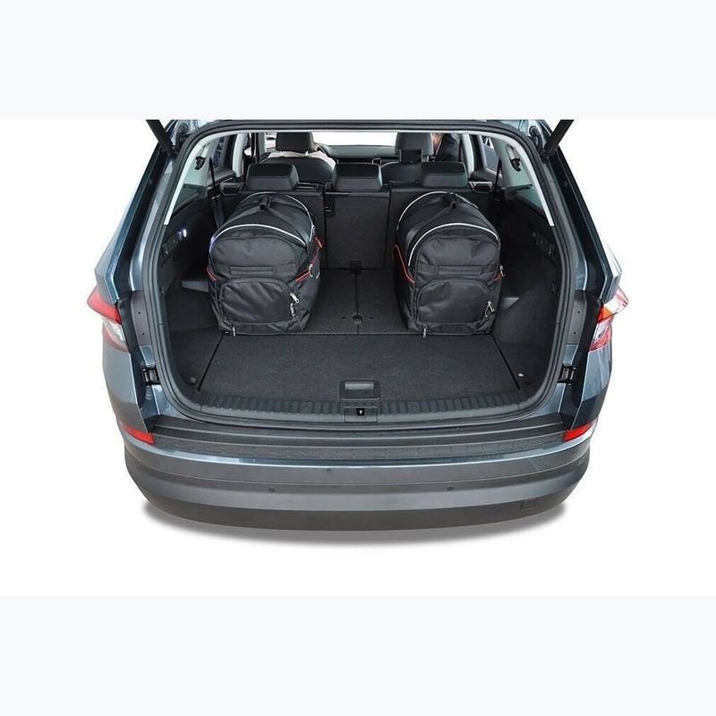 Bagažinės krepšių rinkinys KJUST Skoda Kodiaq 2016-2023 5 vnt. juodas 14