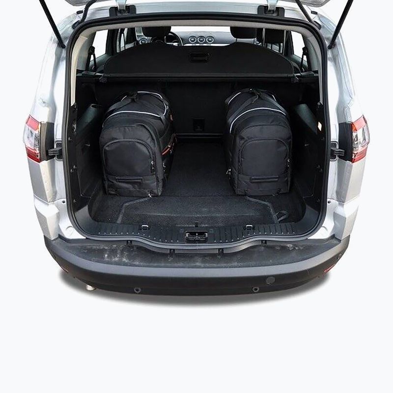 Bagažinės krepšių komplektas KJUSK Ford S-Max 2006-2015 5 vnt black 18