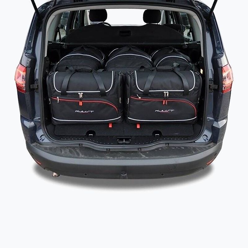 Bagažinės krepšių komplektas KJUST Ford S-Max 2006-2015 5 vnt black 15