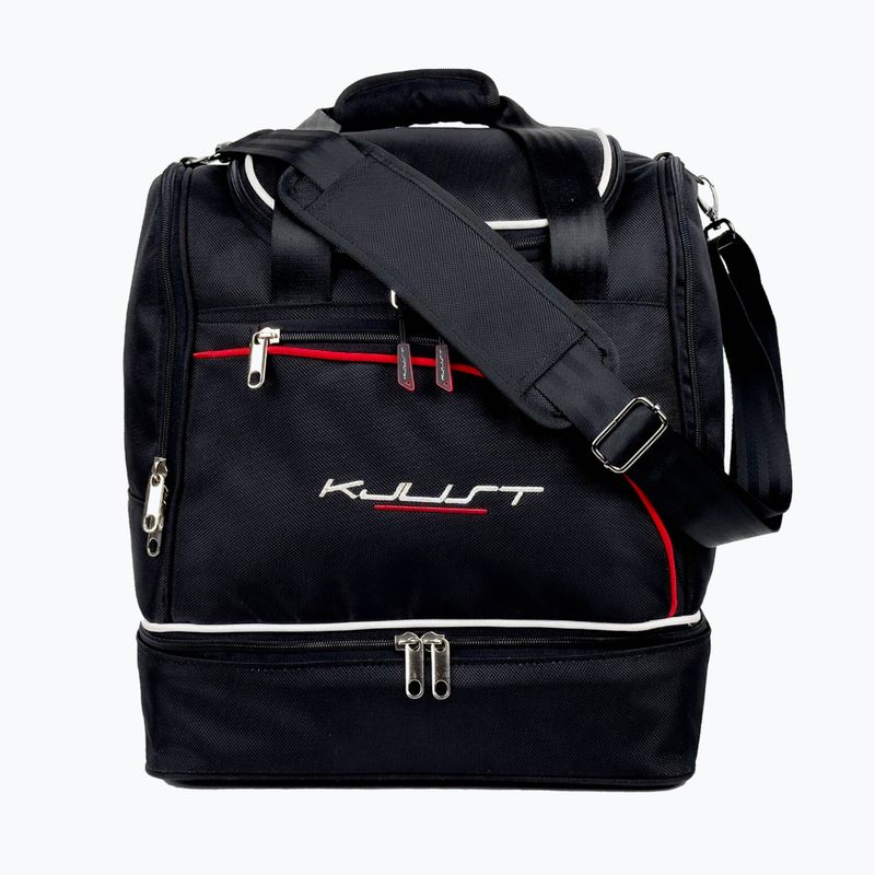 KJUST Audi Q2 bagažinės krepšio komplektas 2016+ 4 vnt., juodas 2