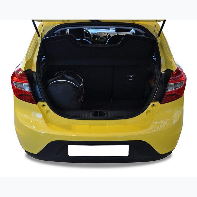 Bagažinės krepšių komplektas KJUST Ford Ka Plus 2017-2020 3 vnt black 11
