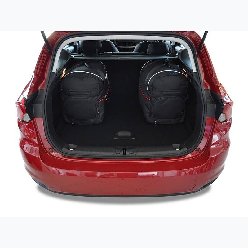 Bagažinės krepšių komplektas KJUST Fiat Tipo Sw 2016+ 5 vnt black 19