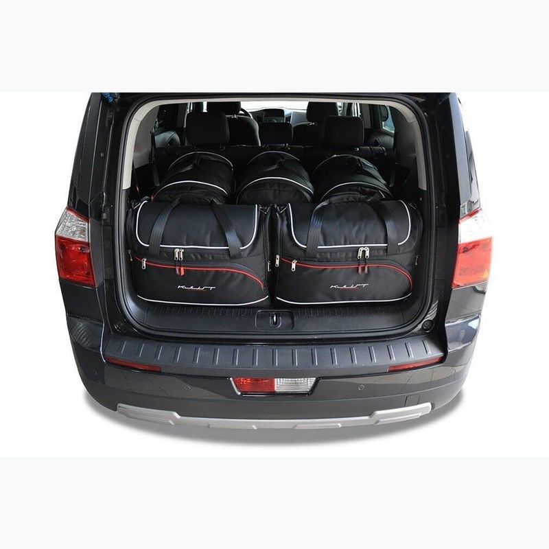 Bagažinės krepšių komplektas KJUST Chevrolet Orlando 2010-2018 5 vnt black 14