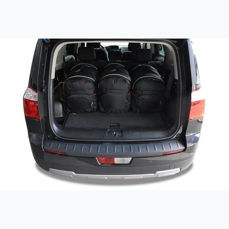 Bagažinės krepšių komplektas KJUST Chevrolet Orlando 2010-2018 5 vnt black 16