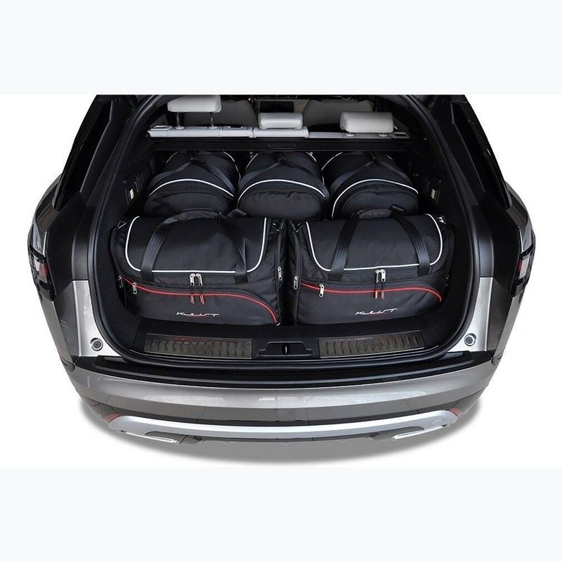 Bagažinės krepšių rinkinys KJUST Land Rover Range Rover Velar 2017+ 5 vnt. juodas 12