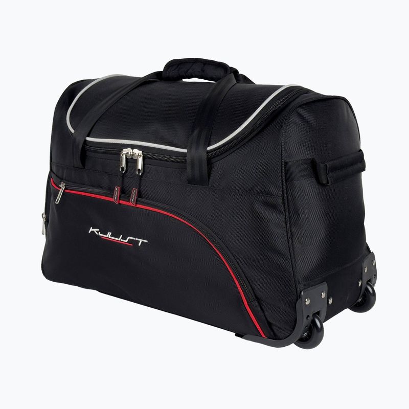 Bagažinės krepšių komplektas KJUST Nissan Micra 2017+ 3 vnt. juodas 3