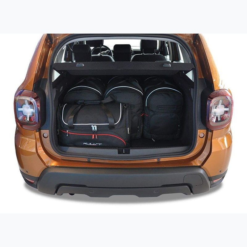 Bagažinės krepšių komplektas KJUST Dacia Duster 2017+ 5 vnt black 16