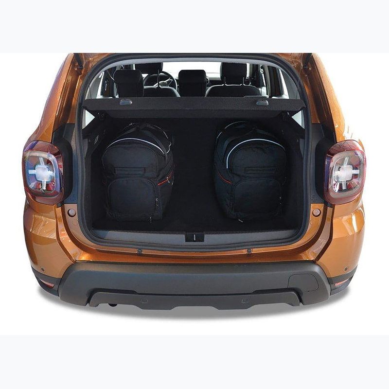 Bagažinės krepšių komplektas KJUST Dacia Duster 2017+ 5 vnt black 18