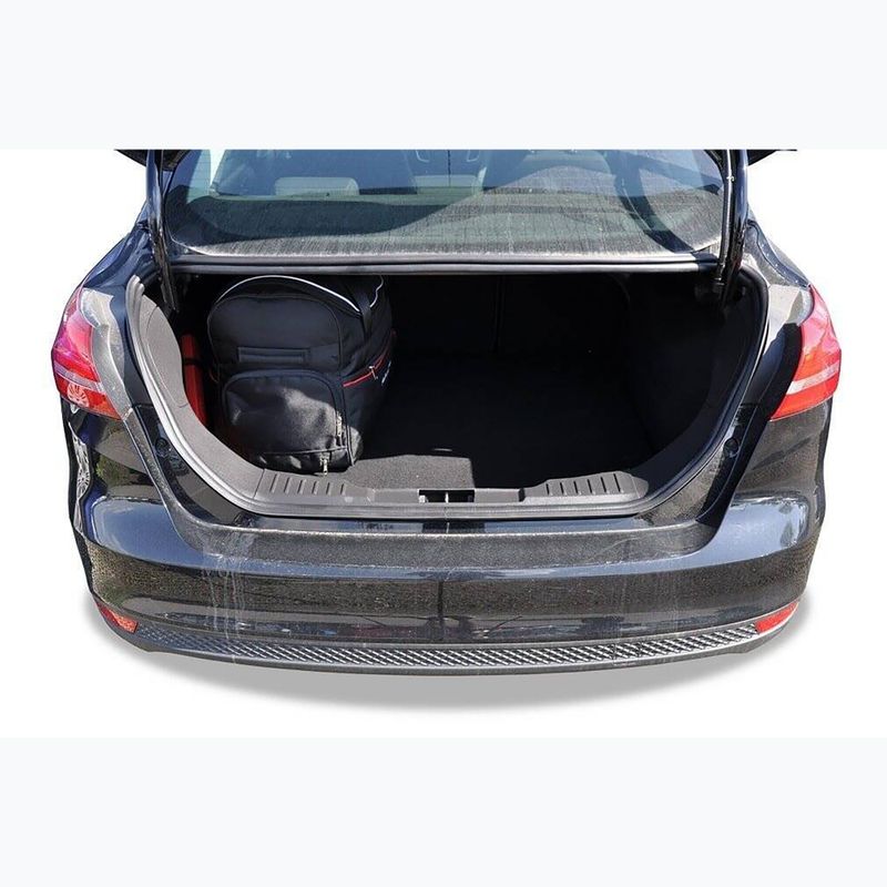 Bagažinės krepšių komplektas KJUST Ford Focus Limousine 2011-2018 5 vnt black 19