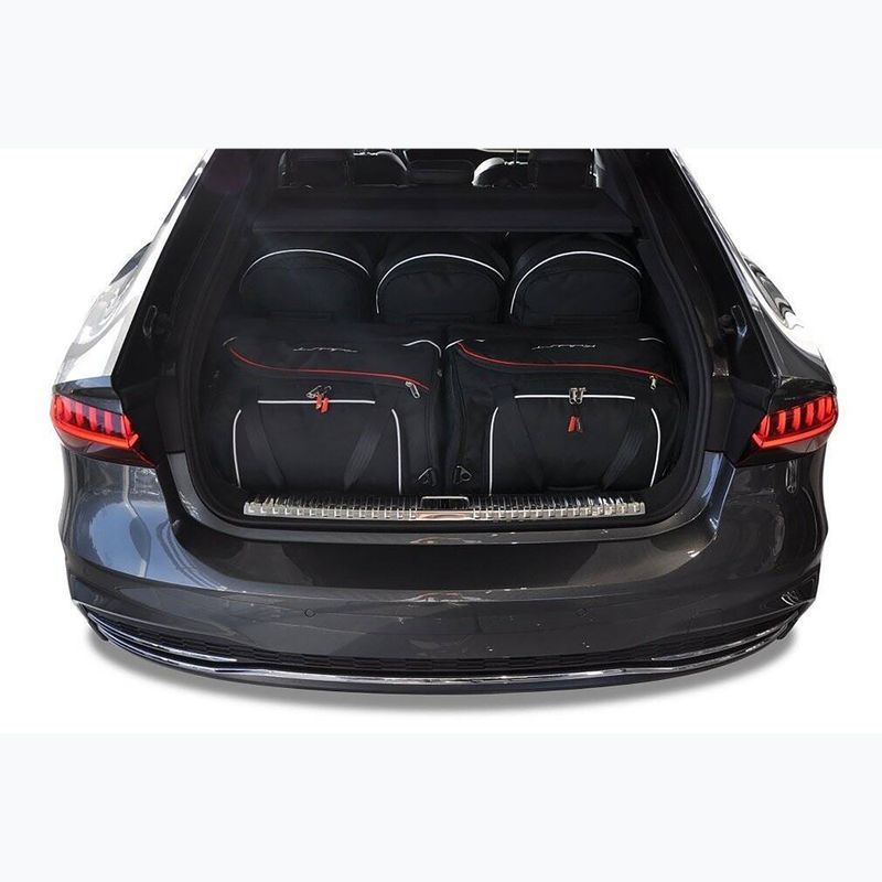Bagažinės krepšių komplektas KJUST Audi A7 2017+ 5 vnt black 16