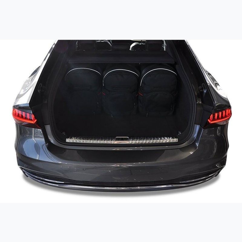 Bagažinės krepšių komplektas KJUST Audi A7 2017+ 5 vnt black 18