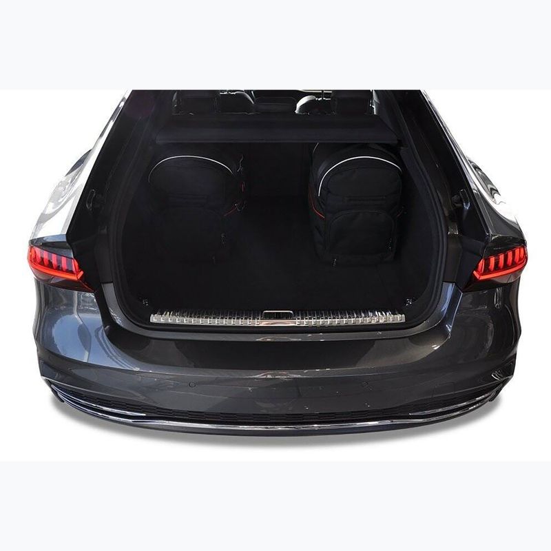 Bagažinės krepšių komplektas KJUST Audi A7 2017+ 5 vnt black 19