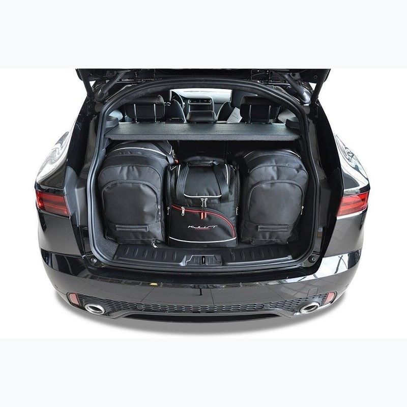 Bagažinės krepšių komplektas KJUST Jaguar E-Pace 2017+ 4 vnt black 16