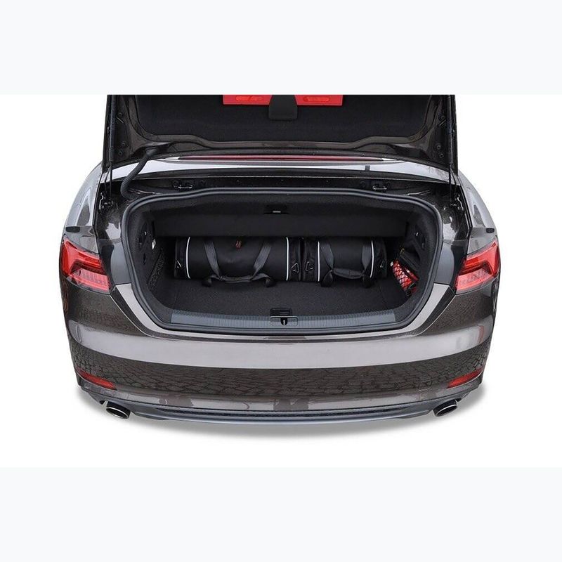 KJUST Audi A5 Cabrio 2017-2018 bagažinės krepšio komplektas 4 vnt., juodas 15