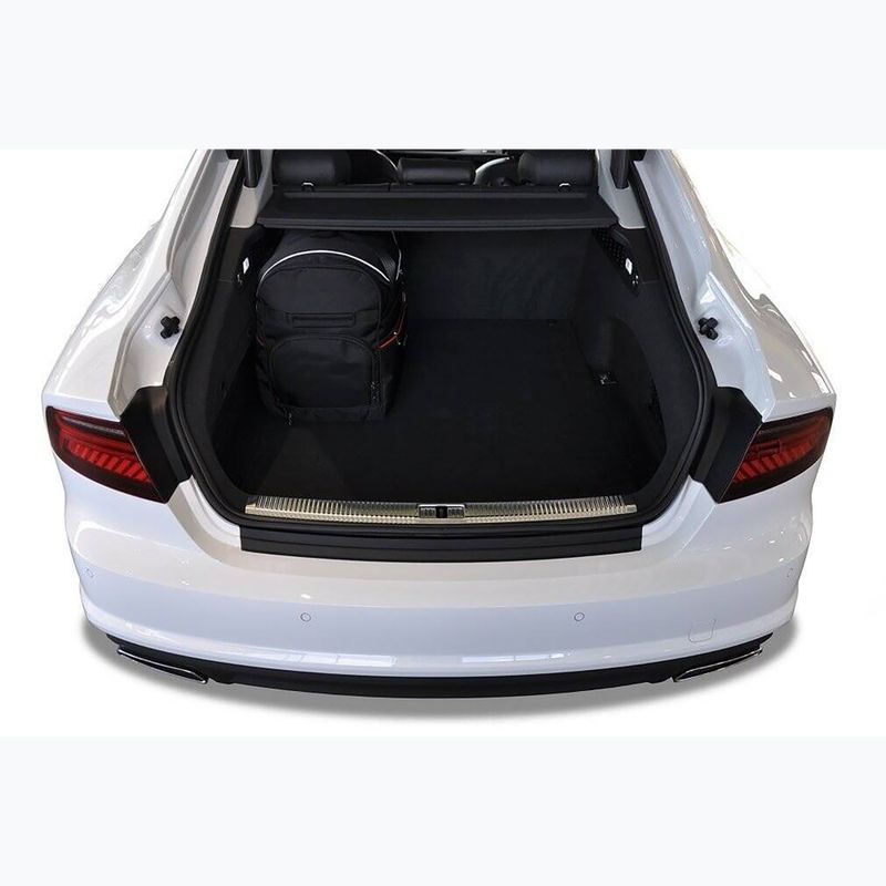 Bagažinės krepšių komplektas KJUST Audi A7 Sportback 2010-2017 5 vnt black 21