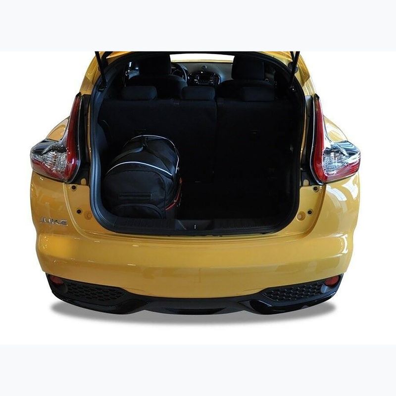 Bagažinės krepšių komplektas KJUST Nissan Juke 2010-2019 3 vnt. juodas 14