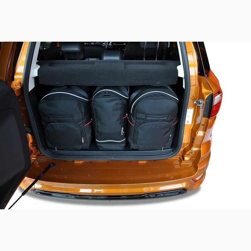 Bagažinės krepšių komplektas KJUST Ford Ecosport 2017+ 3 vnt black 14