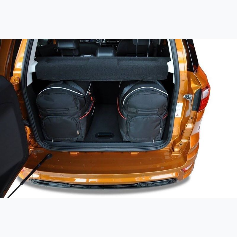 Bagažinės krepšių komplektas KJUST Ford Ecosport 2017+ 3 vnt black 15