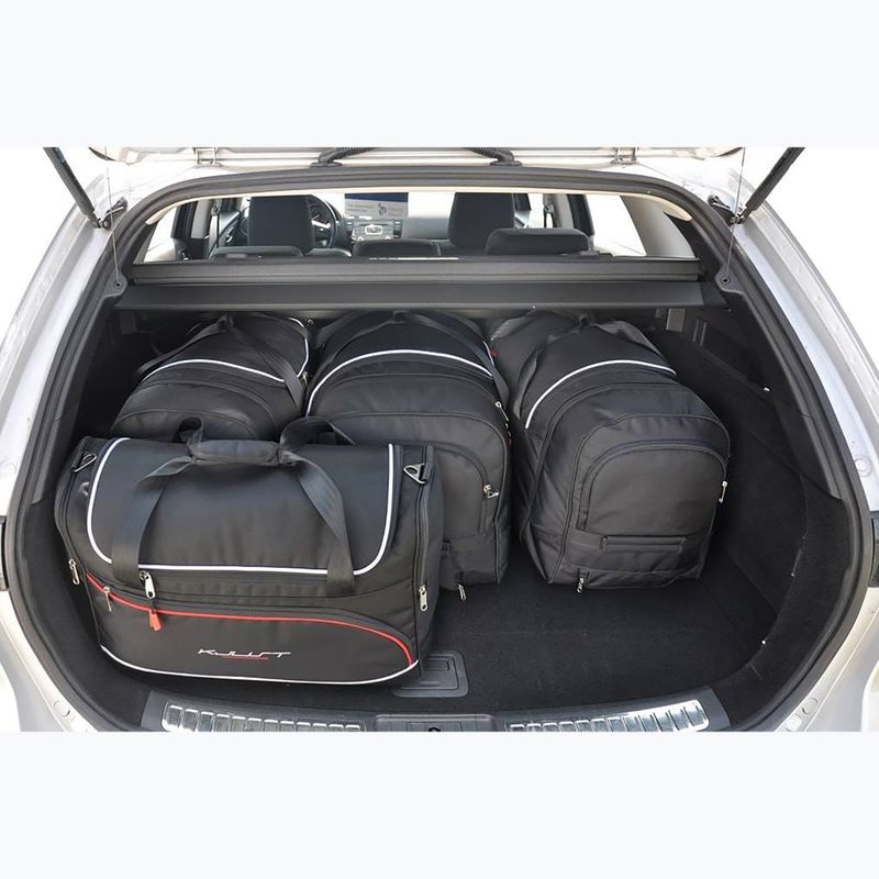 Bagažinės krepšių komplektas KJUST Mazda 6 Kombi 2007-2012 5 vnt. Juodas 13