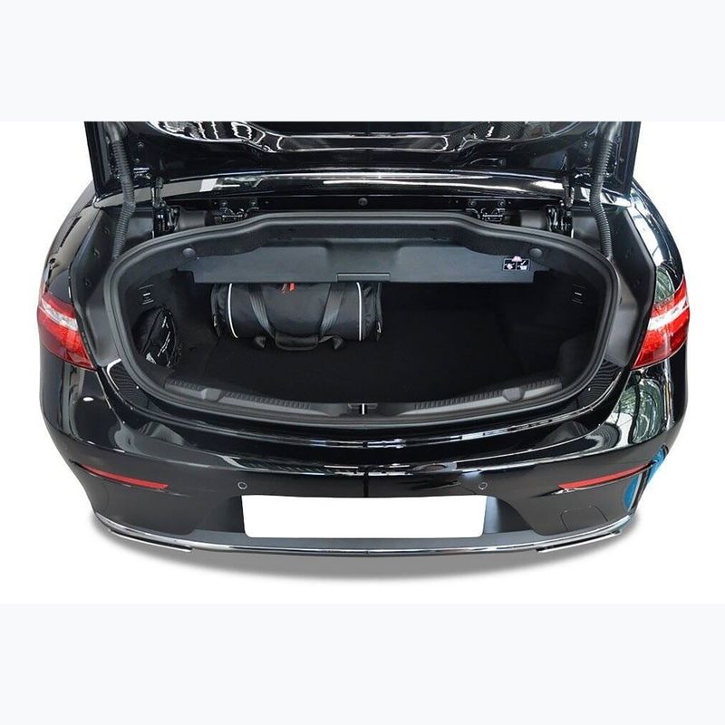 Bagažinės krepšių komplektas KJUST Mercedes-Benz E Cabrio 2017+ 4 vnt. juodas 15