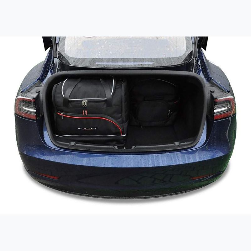 Bagažinės krepšių rinkinys KJUST Tesla Model 3 2017-2023 5 vnt. Juodas 14