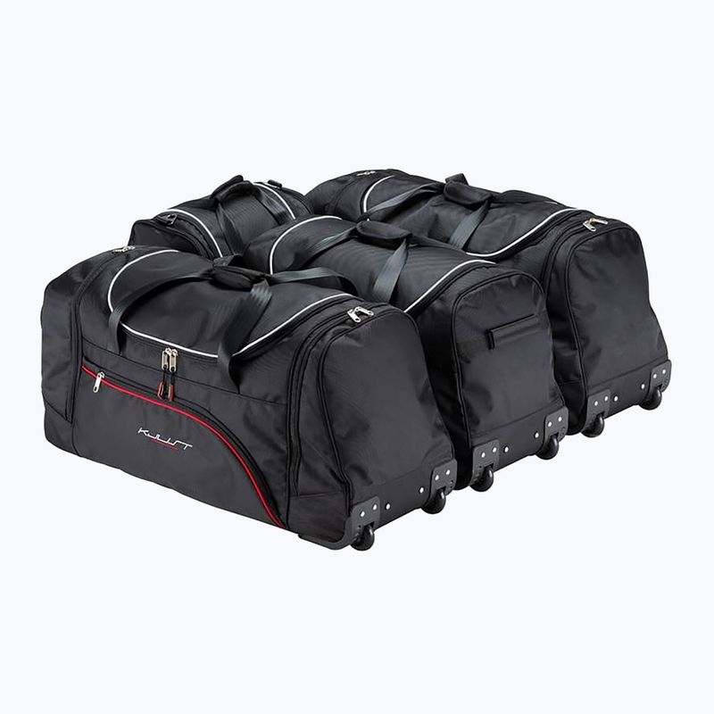 Bagažinės krepšių rinkinys KJUST Renault Megane Grandtour 2016+ 4 vnt. Juodas 2