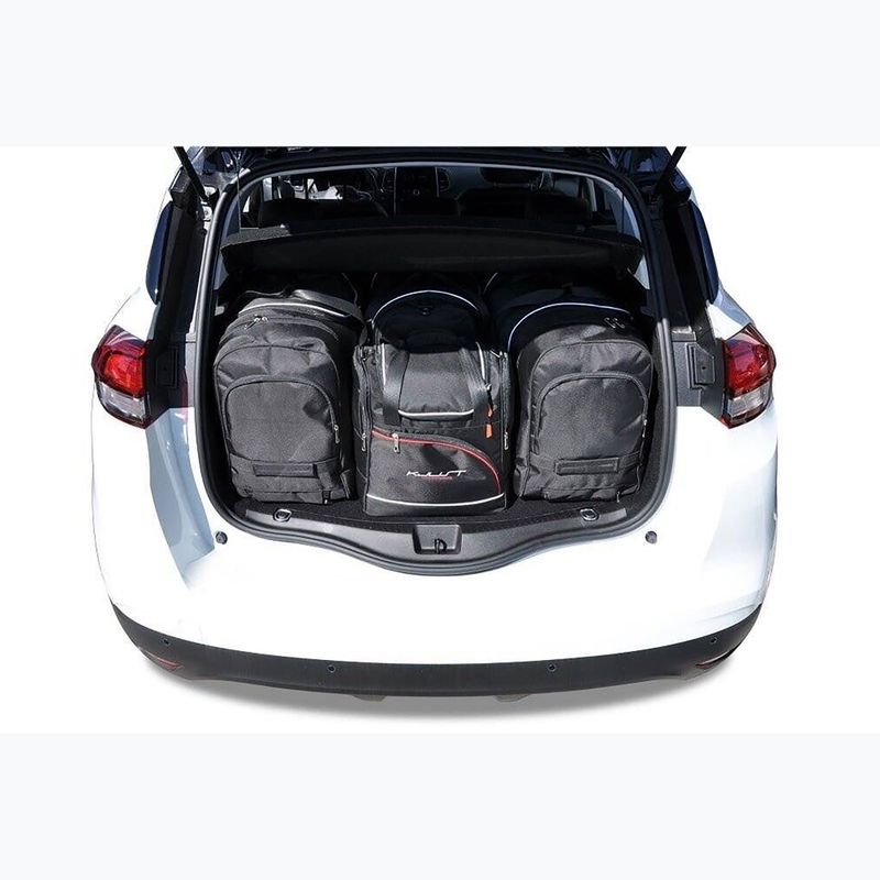 Bagažinės krepšių rinkinys KJUST Renault Scenic 2015-2019 4 vnt. Juodas 13