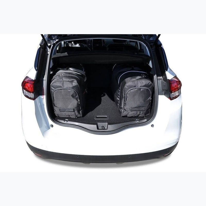 Bagažinės krepšių rinkinys KJUST Renault Scenic 2015-2019 4 vnt. Juodas 15