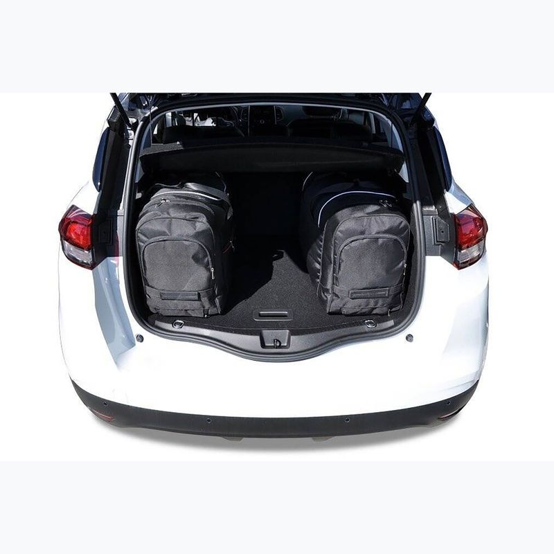 Bagažinės krepšių rinkinys KJUST Renault Scenic 2015-2019 4 vnt. Juodas 14