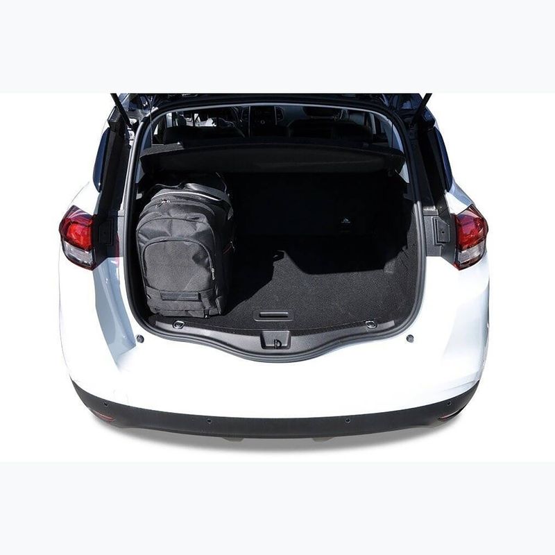 Bagažinės krepšių rinkinys KJUST Renault Scenic 2015-2019 4 vnt. Juodas 15