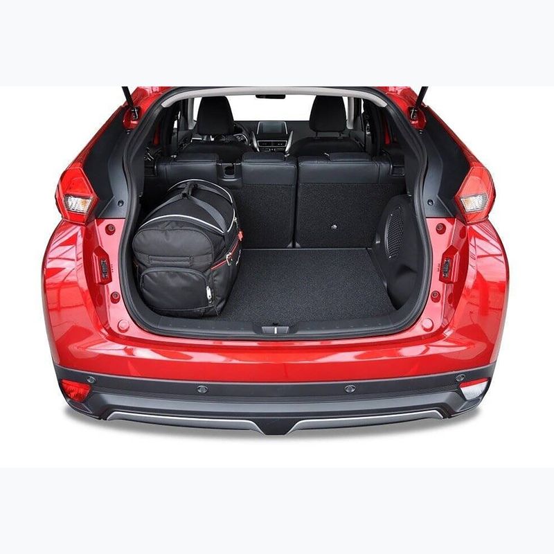 Bagažinės krepšių komplektas KJUST Mitsubishi Eclipse Cross 2017-2021 4 vnt. juodas 15