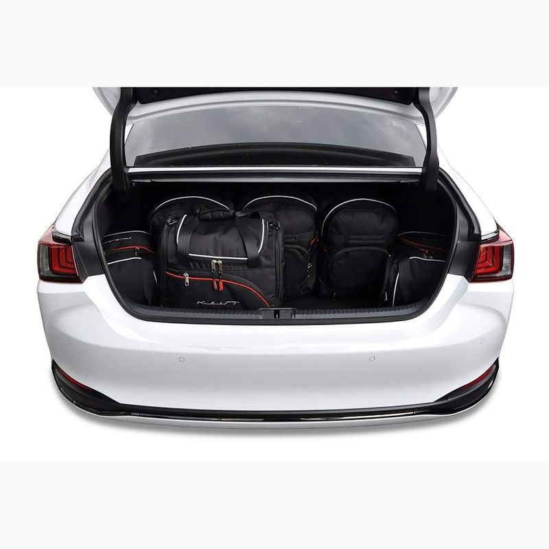 Bagažinės krepšių komplektas KJUST Lexus Es 2018+ 7 vnt black 14