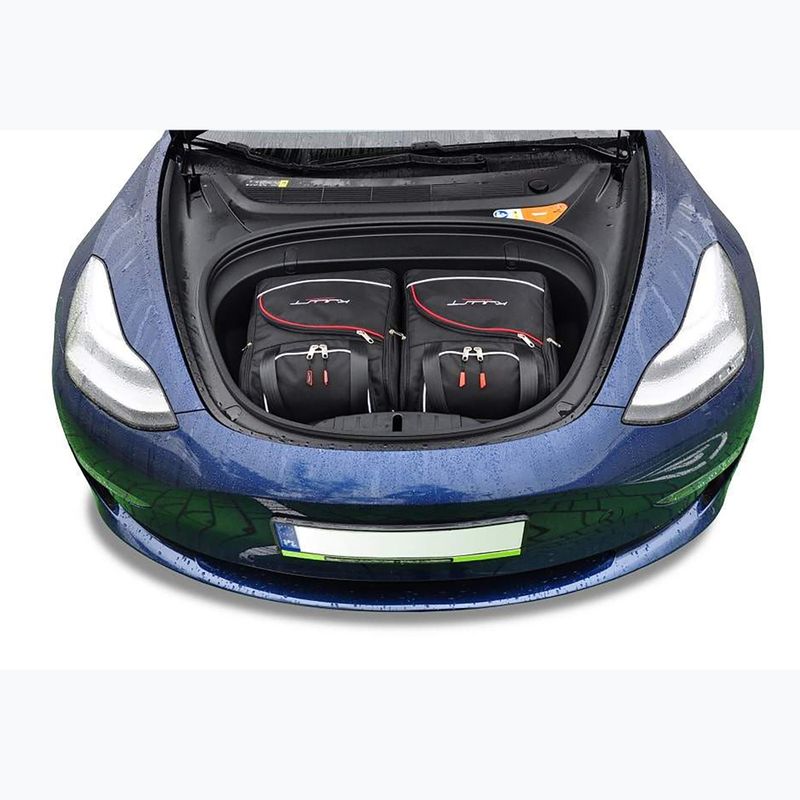 Bagažinės krepšių rinkinys KJUST Tesla Model 3 2017-2020 7 vnt. Juodas 16